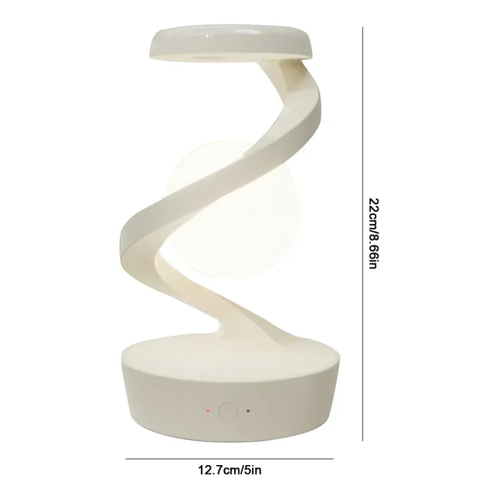 OrbitGlow™ – Drahtloses Handy-Ladegerät & schwebende LED-Lampe