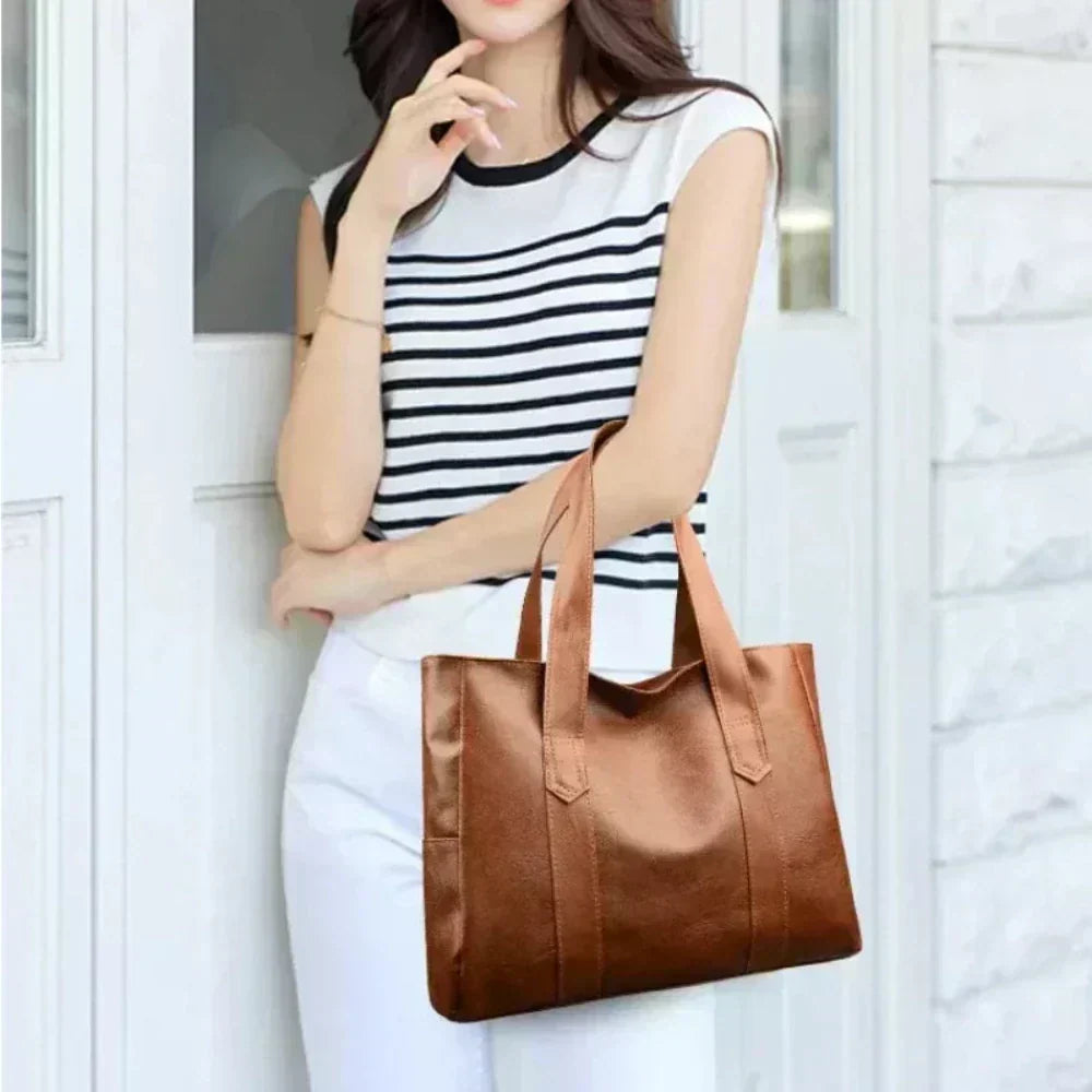 Luxury Elegant, Minimalist Handbag, view 5 - Elena Harper