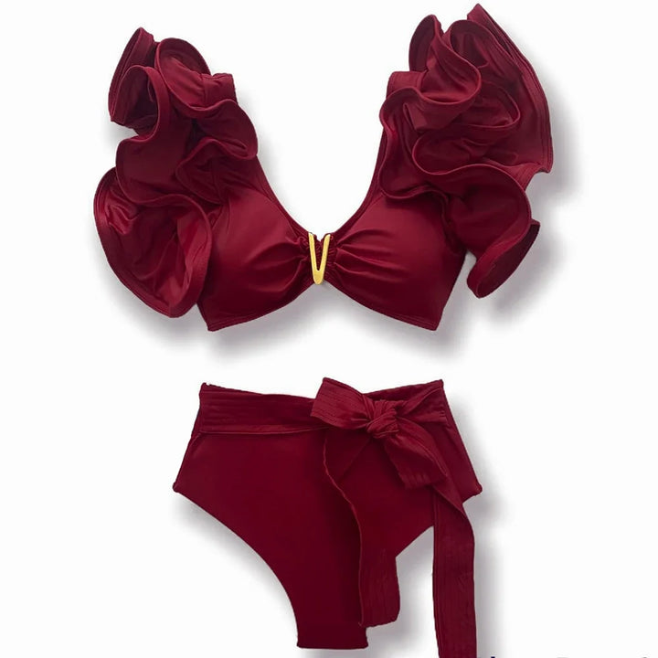Beautifully Crafted Bathing Suit in a Classic Style, view 8 - Elena Harper