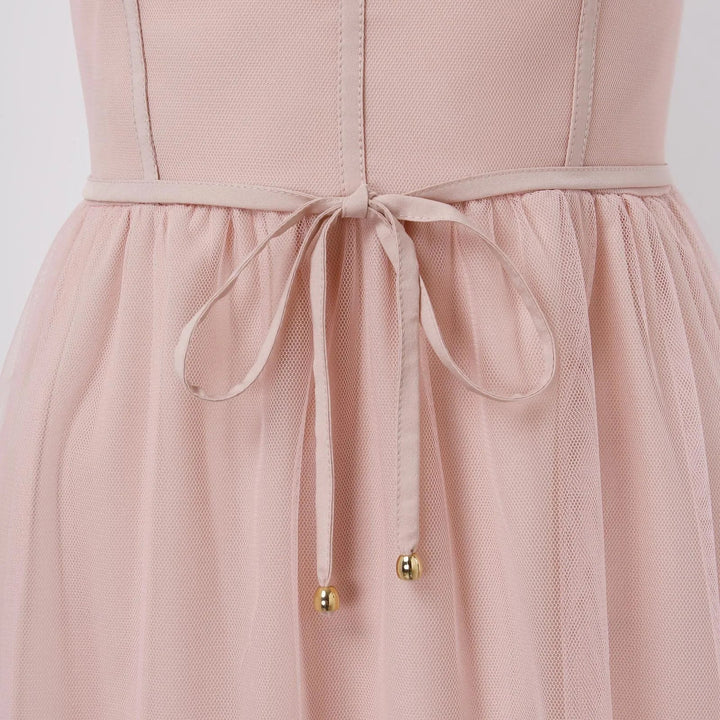 Madeline - Mesh Evening Dress