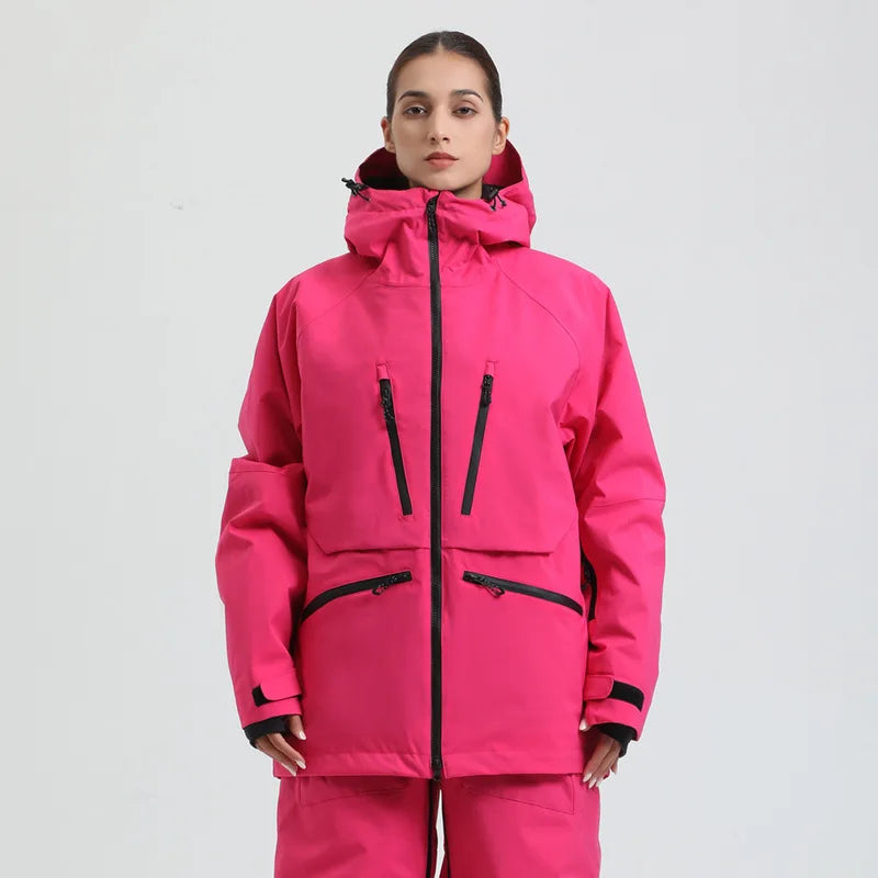 Unisex Winter Snowboard Jacket – Breathable and Water-Repellent