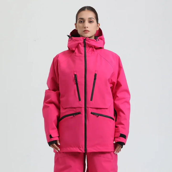 Unisex Winter Snowboard Jacket – Breathable and Water-Repellent