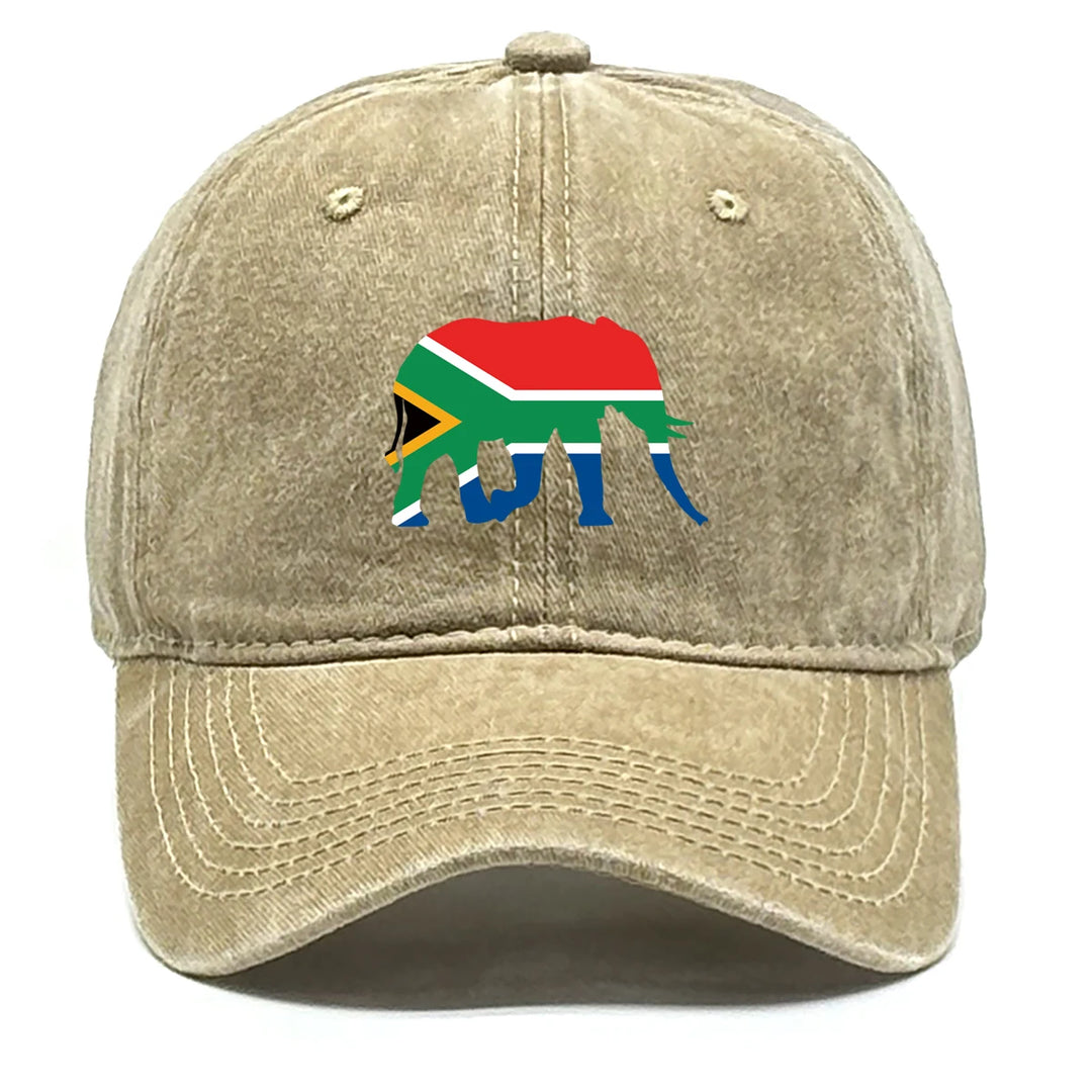 South Africa World Cup 2026 competition cap by Emma & Rose Cape Town, navy blue cap with team logo and adjustable strap