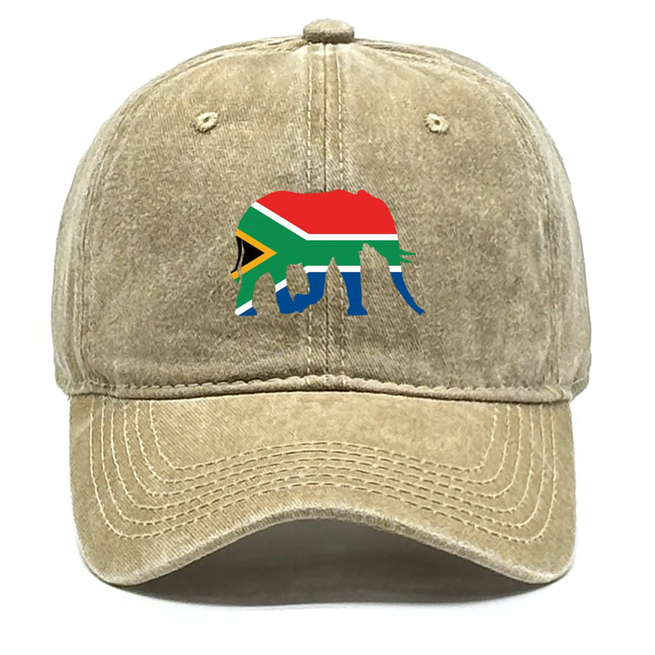 South Africa World Cup 2026 competition cap by Emma & Rose Cape Town, navy blue cap with team logo and adjustable strap