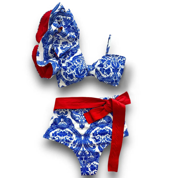 Beautifully Crafted Bathing Suit in a Classic Style, view 9 - Elena Harper