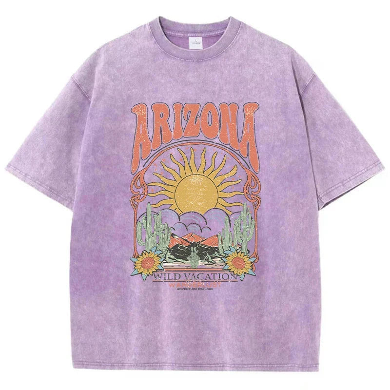 Dalina Casual Vintage T-shirt, view 2 - Elena Harper