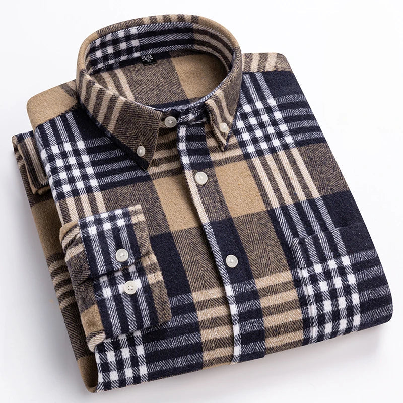 LAURENT MONACO | MODERN CHECKED SHIRT FOR MEN