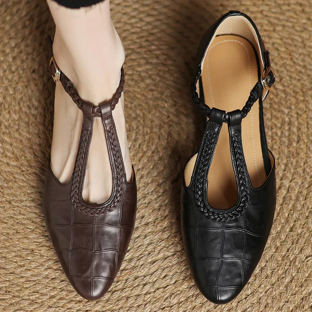 Veronica Leather Sandals