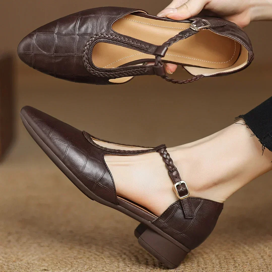 Veronica Leather Sandals