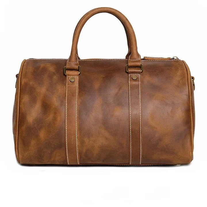 Emma & Rose Manhattan Riley™ Roma Duffle Bag with leather accents and spacious interior for travel or gym use.