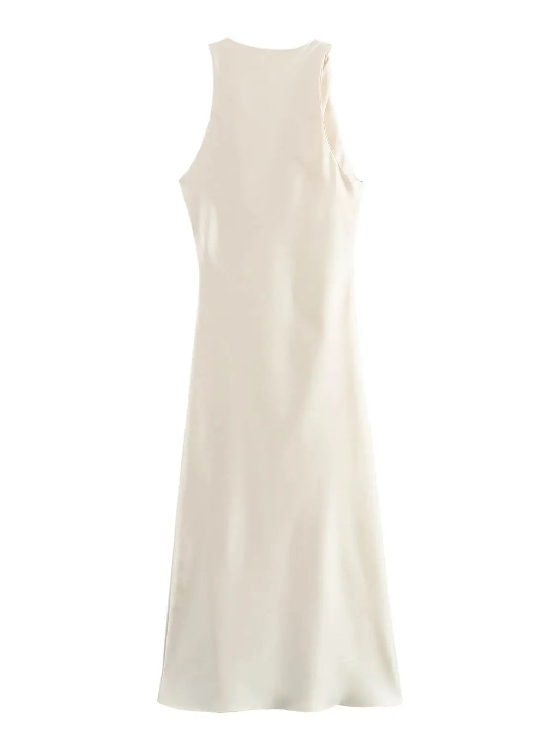 Giada Silk Satin Dress, view 2 - Elena Harper