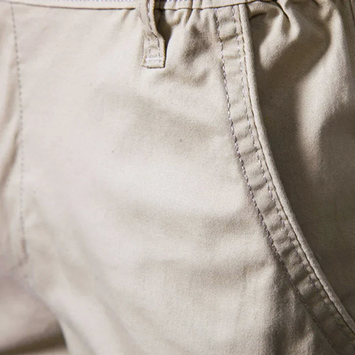 Emil | Men's Casual Chino Shorts with Button Fly