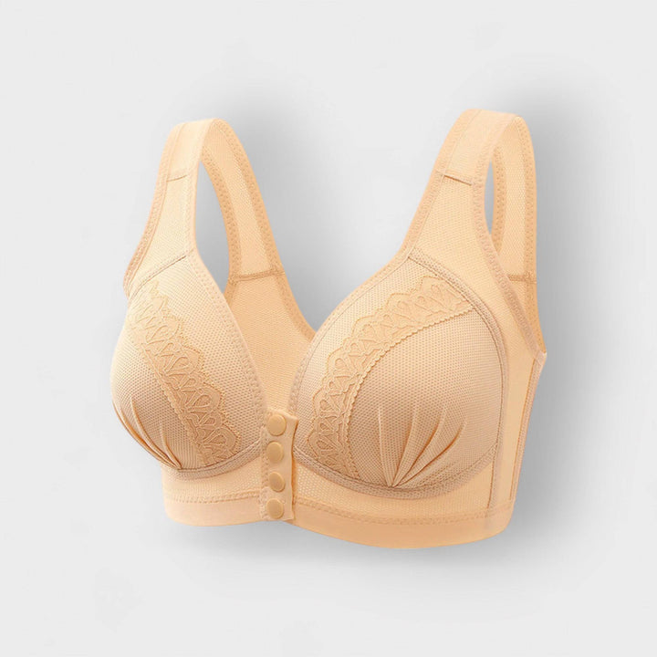 Eleni™ Emma & Rose Durban bra with adjustable straps and lace detailing, styled on a mannequin for elegant everyday wear.