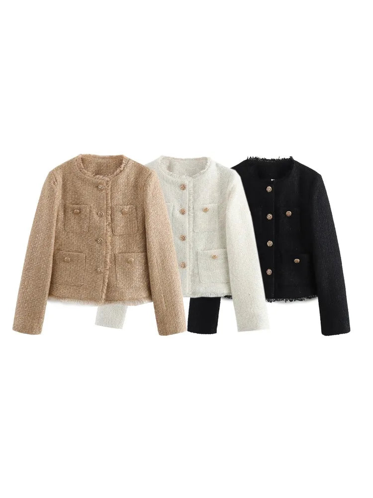 Anaïs – Modern, Chic, and Original Tweed Coat