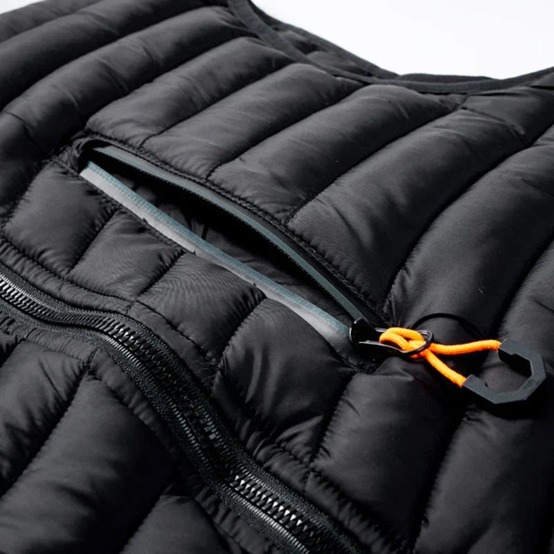 Elegant Puffed Vest for Men - Elena Harper