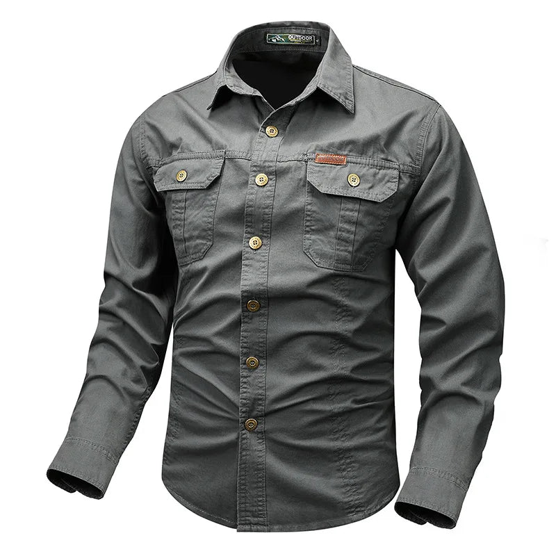 STRUCTURED SHIRT FOR MEN