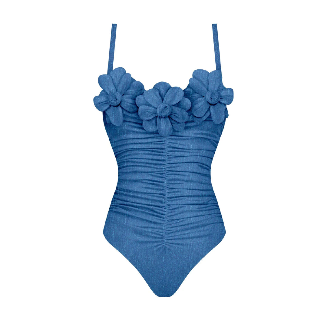 Beautifully Finished Bathing Suit in a Timeless Design - Elena Harper