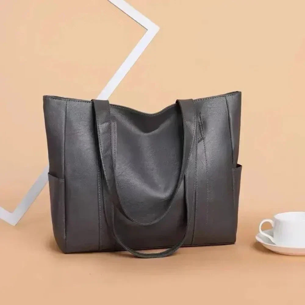 Luxury Elegant, Minimalist Handbag, view 4 - Elena Harper