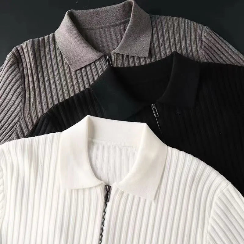 Luxury Cotton Blend Sweater, view 10 - Elena Harper