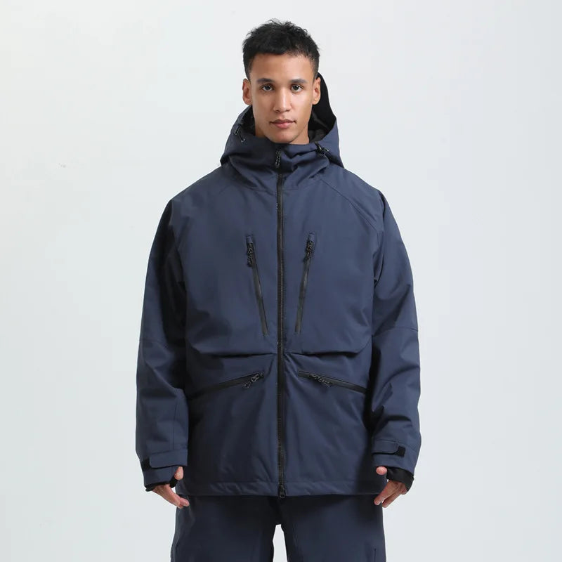 Unisex Winter Snowboard Jacket – Breathable and Water-Repellent