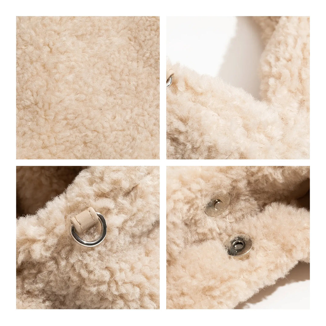 Plush Trendy Crossbody Shoulder Bag! 4 Colors, view 3 - Elena Harper