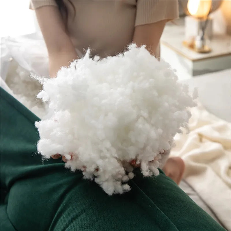 Large Cotton Cushion Soft and Comfortable Perfect for Bed and Couch Luxurious Appearance - Elena Harper