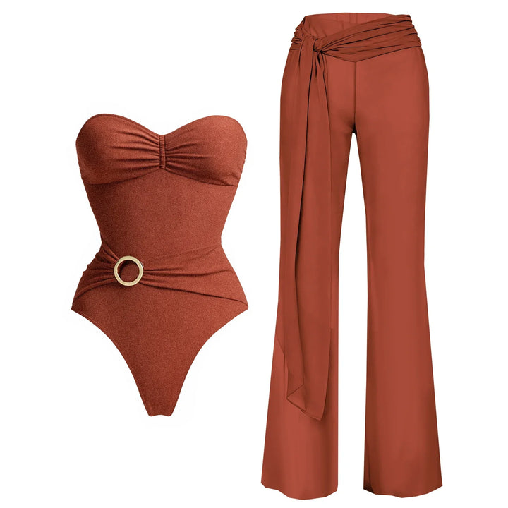 Beautifully Finished Bikini in a Timeless Design, view 2 - Elena Harper