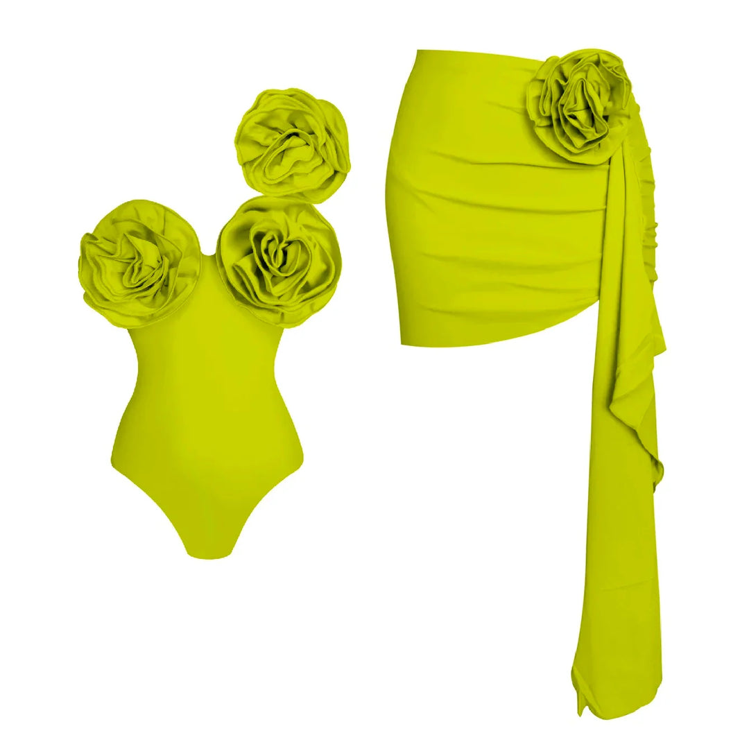 Beautifully Finished Bathing Suit in a Timeless Design - Elena Harper
