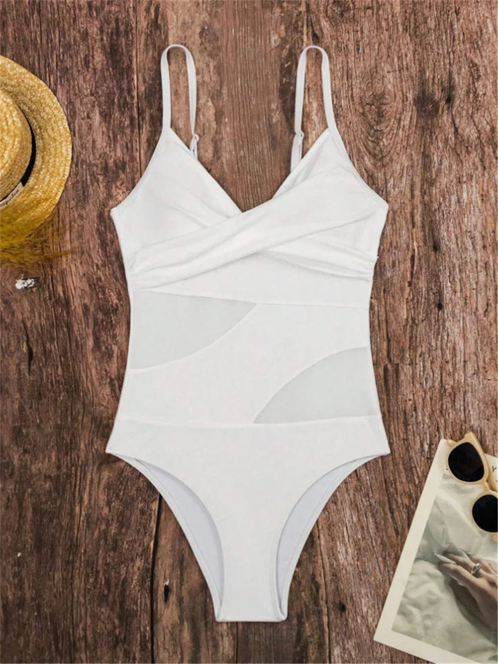 Beautifully Crafted Bathing Suit in a Classic Style, view 2 - Elena Harper