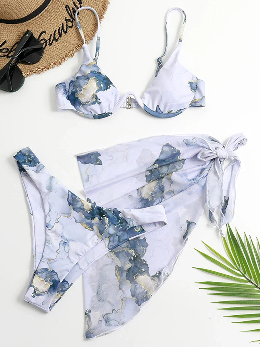 Beautifully Finished Bikini in a Timeless Design, view 2 - Elena Harper
