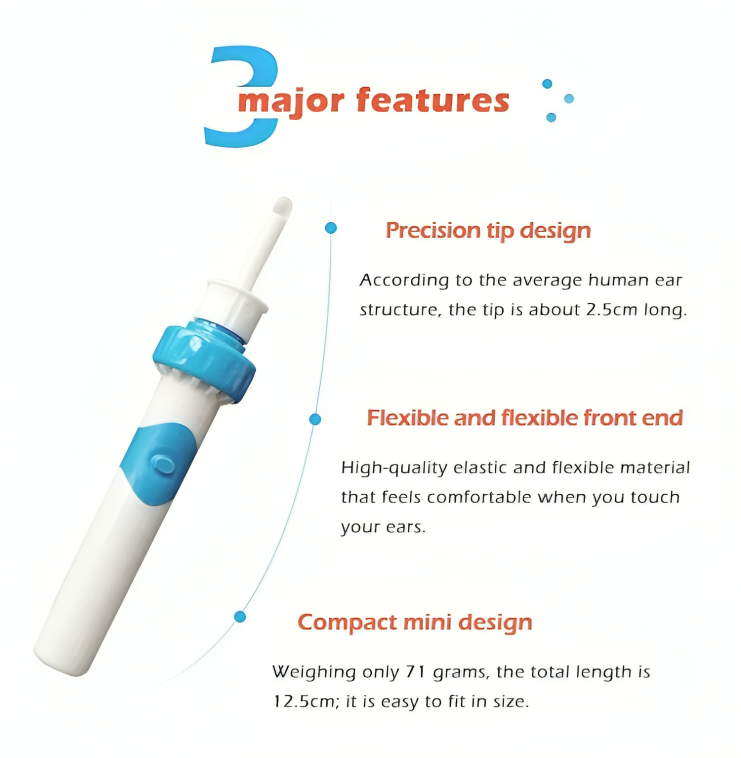 EarVac™ – Electric Earwax Remover, Gentle & Safe Ear Cleaning with Vacuum [50% Off]