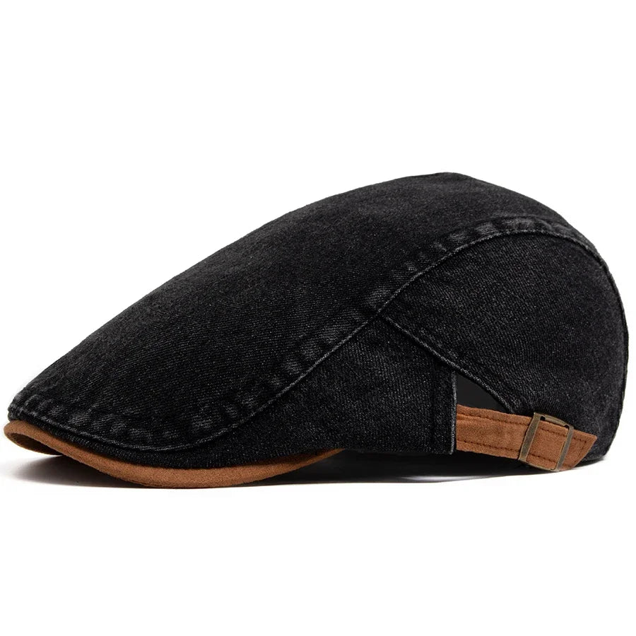 Denim Cap for Men - Elena Harper