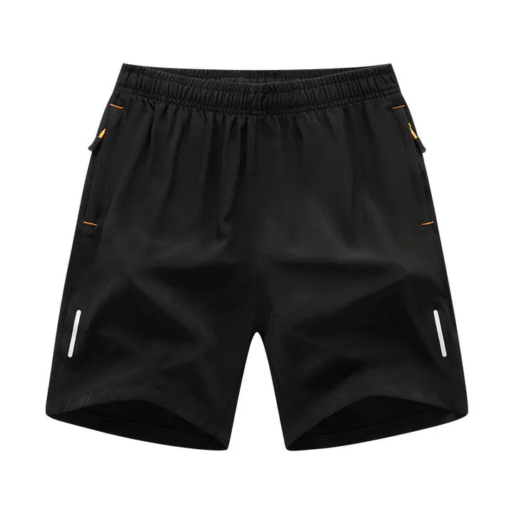 Graeme Fitness Shorts with Pockets, view 2 - Elena Harper
