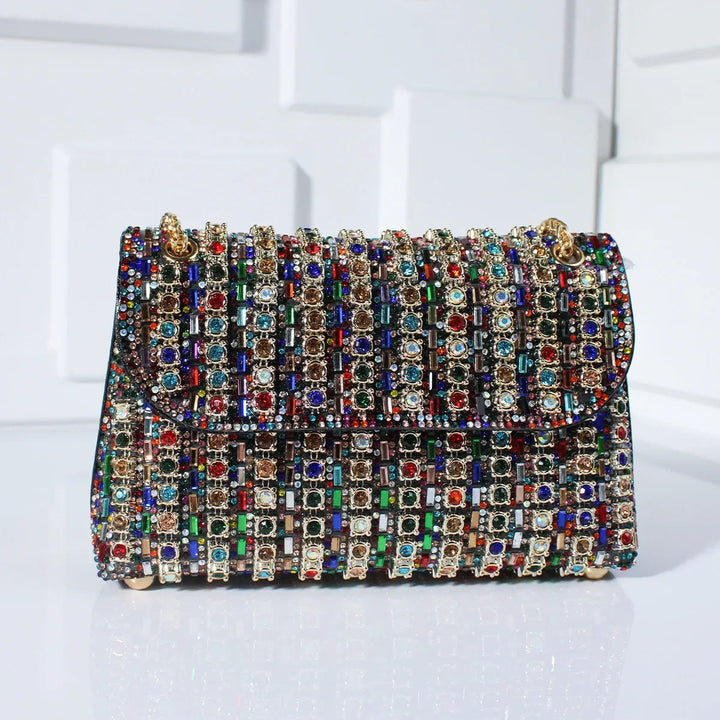 Ladies Mini Bag Solid Color, Suitable for Casual and Evening Wear, view 5 - Elena Harper
