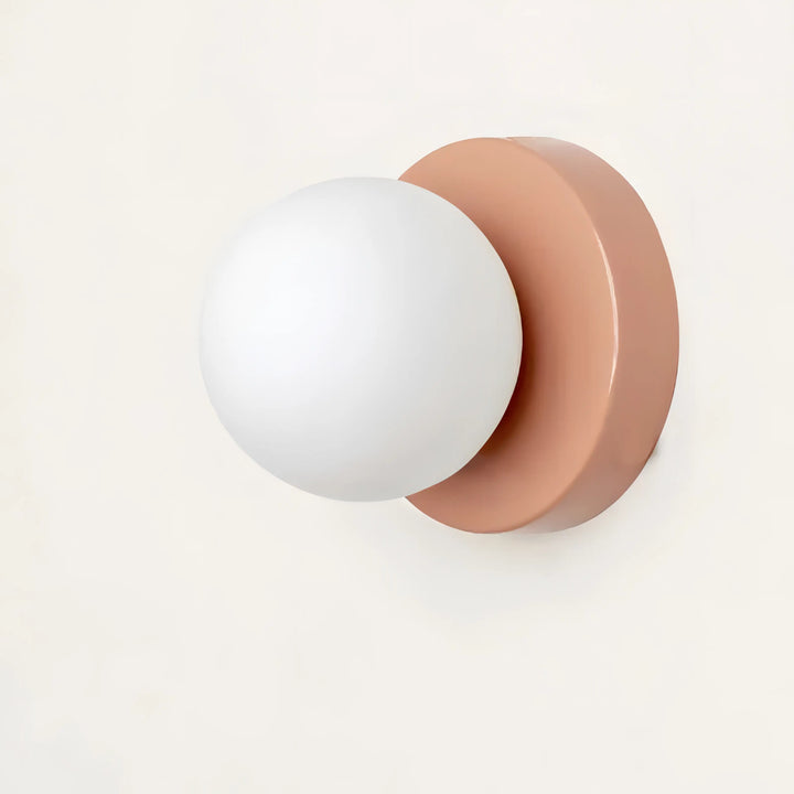 Wall Lamp Scandinavian Minimalist with Glass Shade