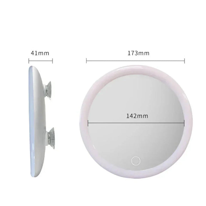 VisiLuxe 10x magnifying makeup mirror with LED