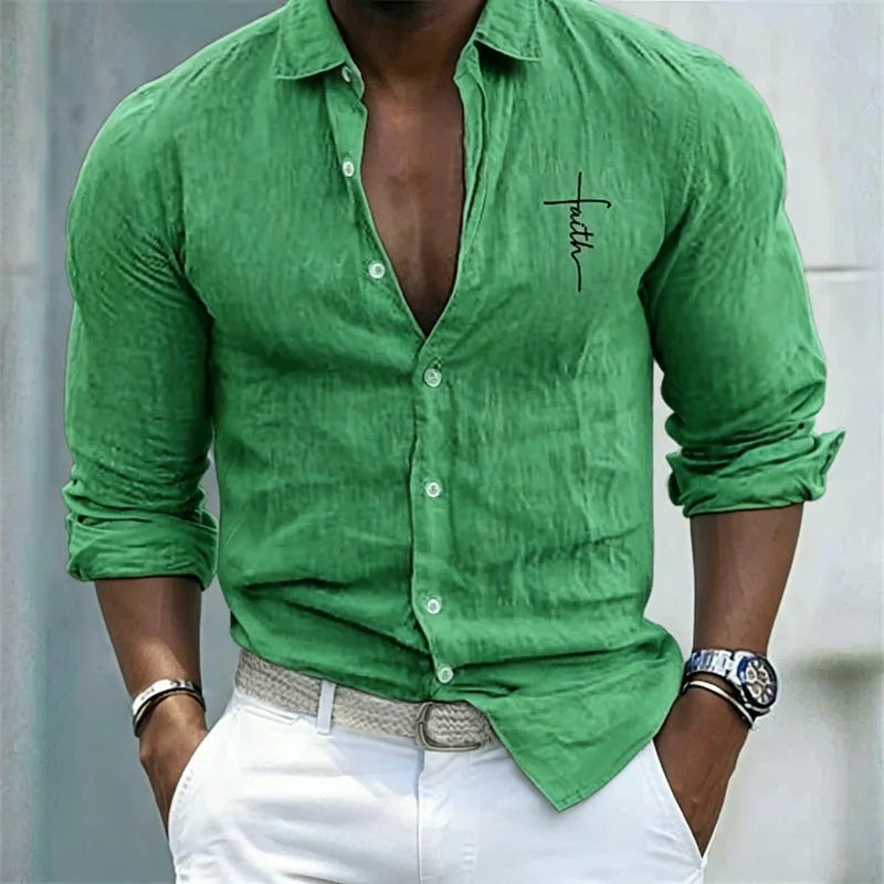 Elegant Shirt for Men - Elena Harper