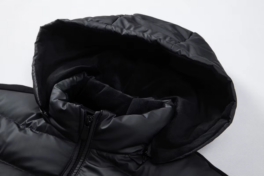 Emma & Rose hybrid down jacket — insulated winter outerwear