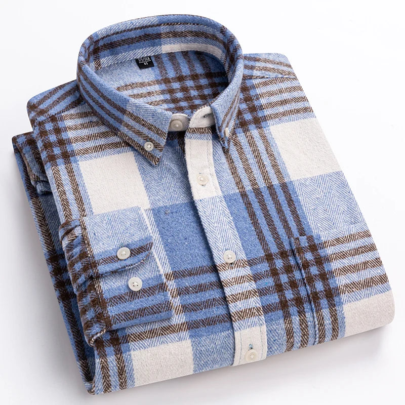 LAURENT MONACO | MODERN CHECKED SHIRT FOR MEN
