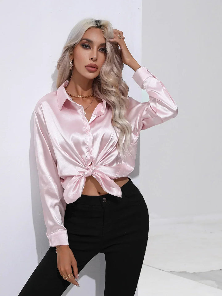 Isotta - Satin Blouse