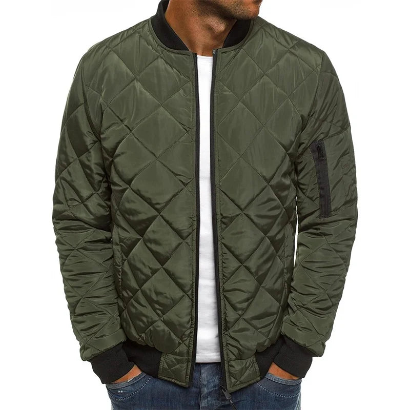 Ambrogio™ | Premium Casual Spring Jacket with Diamond Design