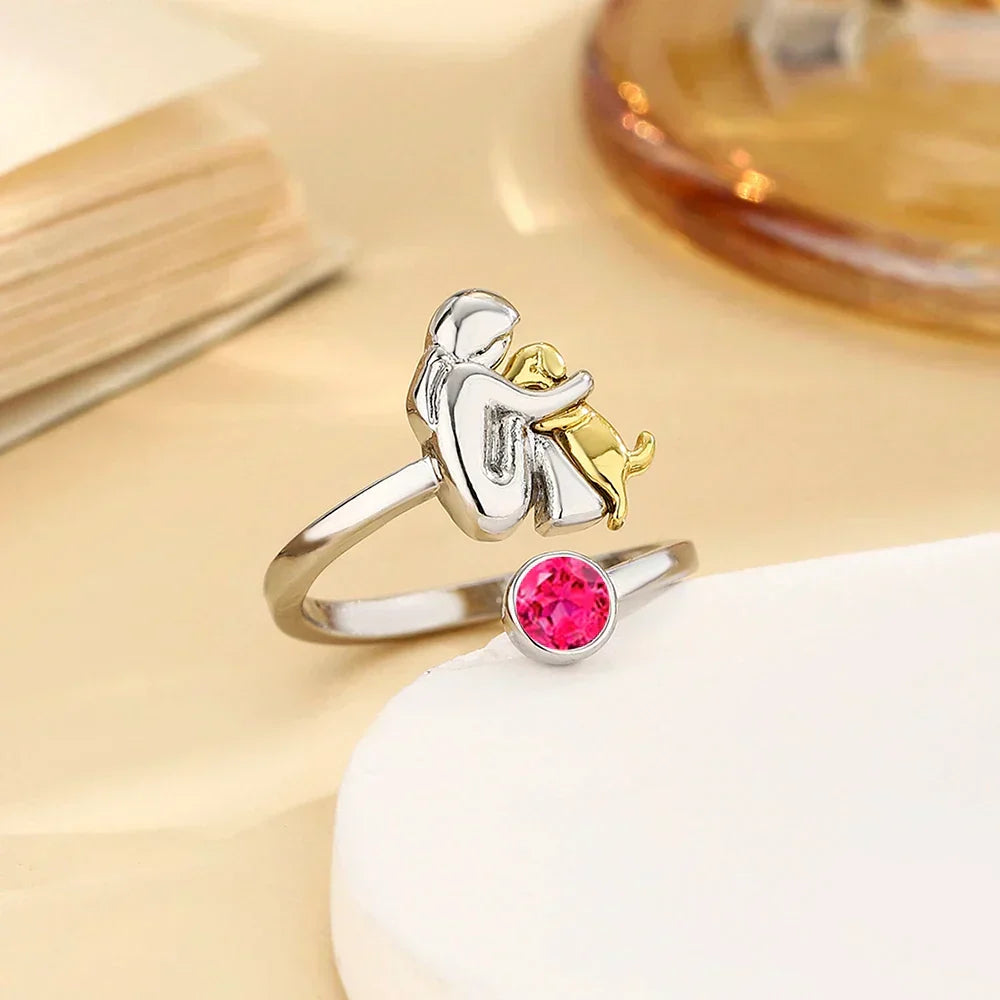 Elisa - Dog Icon Ring