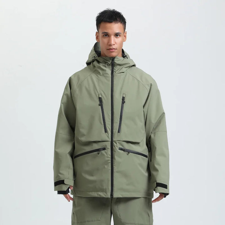 Unisex Winter Snowboard Jacket – Breathable and Water-Repellent