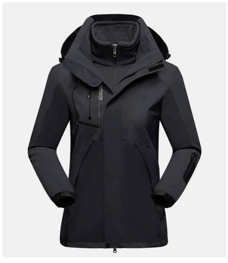 3-in-1 Outdoor Jacket for Women Luna - Elena Harper