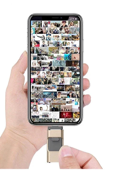 4-in-1 FlashDrive™ - Expand your storage capacity in no time and take your files anywhere