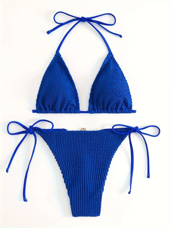 Beautifully Finished Bikini in a Timeless Design, view 2 - Elena Harper