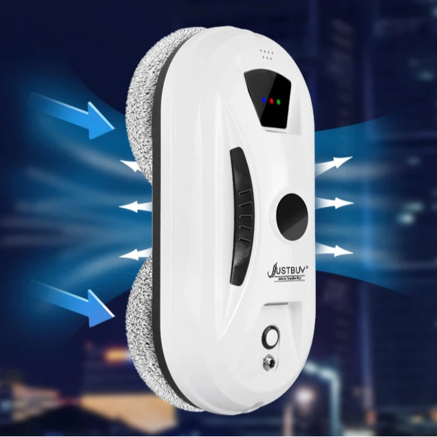 Glasheld Window Cleaning Robot | 5600Pa Suction Power | Safe and Efficient | With Remote Control and Safety Rope