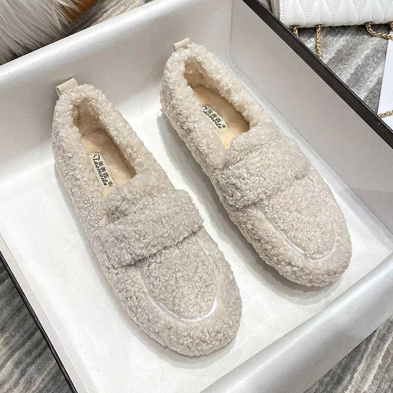 Alessandra Cozy Wool Slippers - Elena Harper