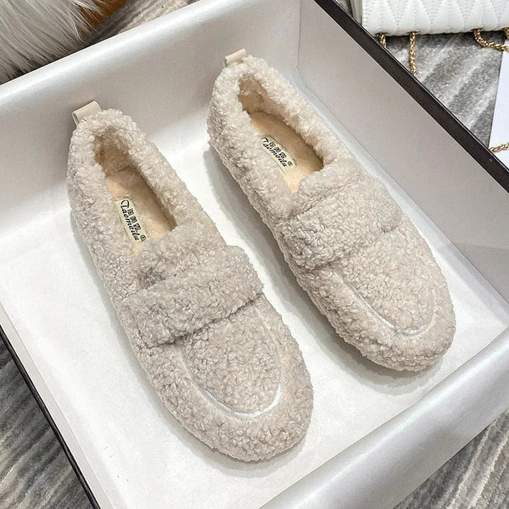 Alessandra Cozy Wool Slippers - Elena Harper