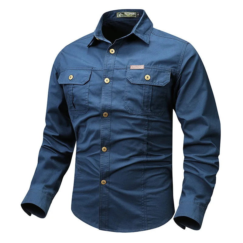 STRUCTURED SHIRT FOR MEN